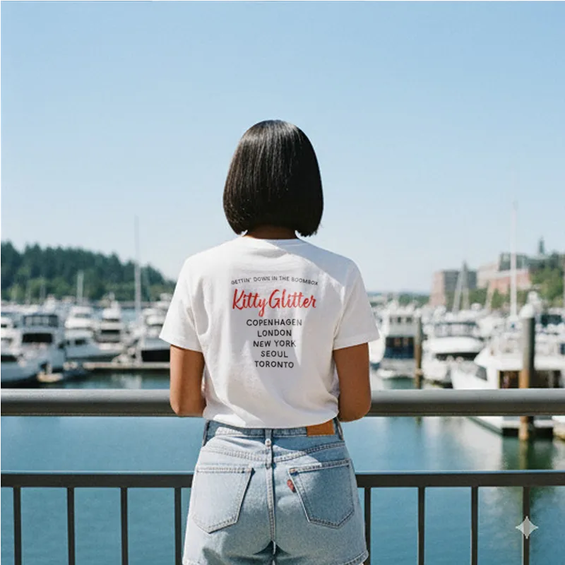 Kitty Glitter - Unisex T-shirt